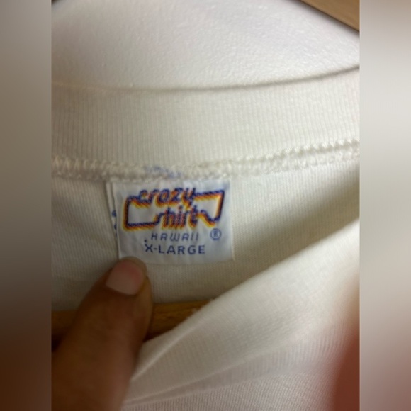 Crazy Shirt Hawaii Beach Bufo volleyball Frog Print Single stitch 80s T-Shirt - Picture 14 of 16